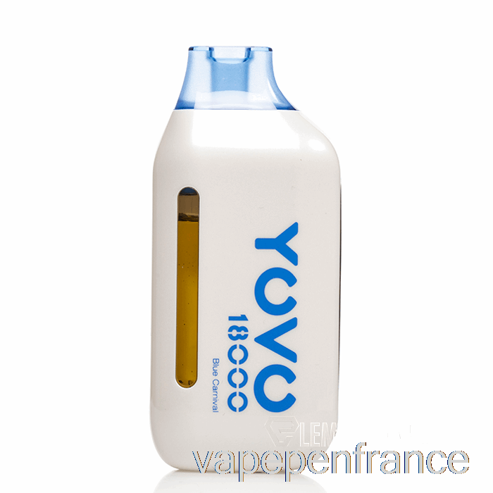 Stylo Vape Jetable Bleu Carnival Yovo Ultra 18000